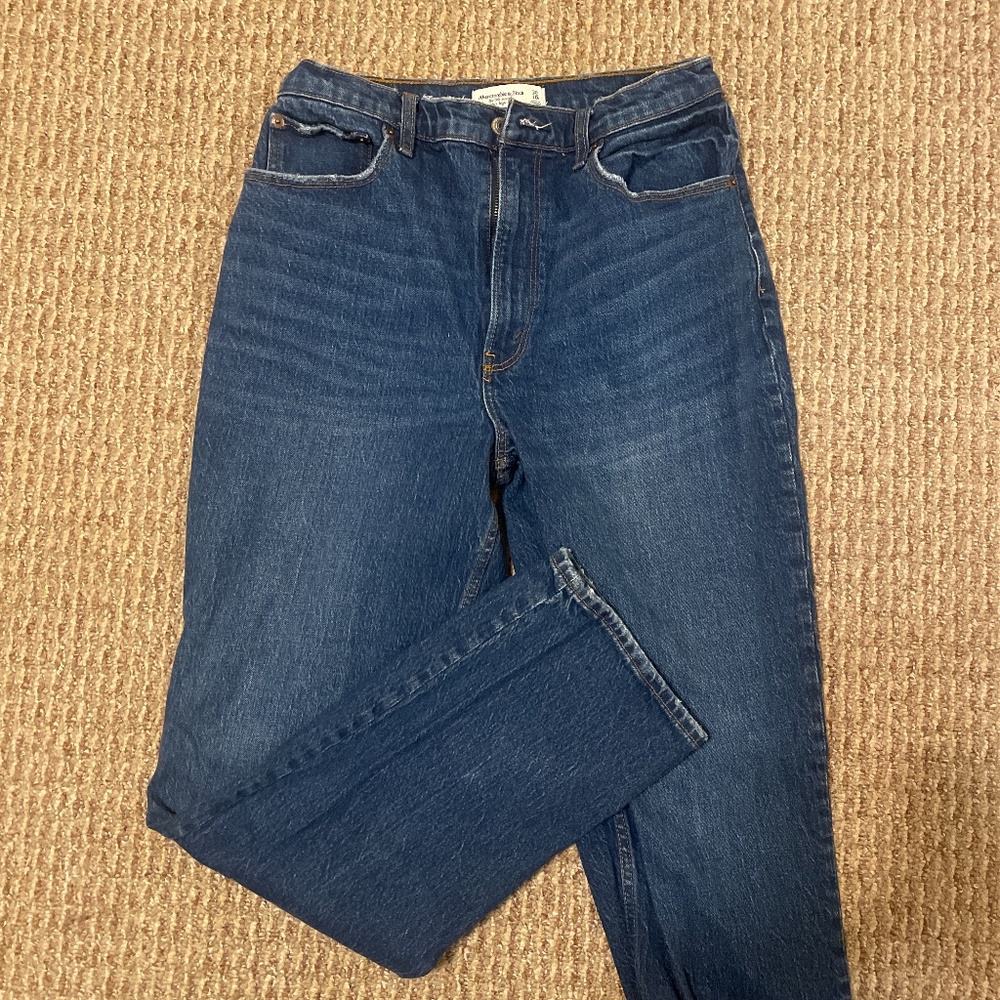 Abercrombie & Fitch 90s Straight High Rise Jeans